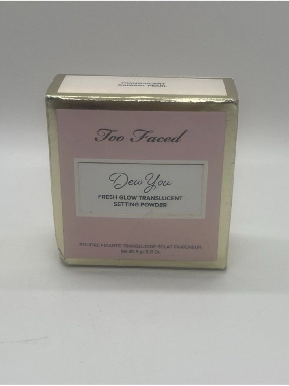 Too Faced Dew You Fresh Glow Translucent Setting Powder Radiant Pearl